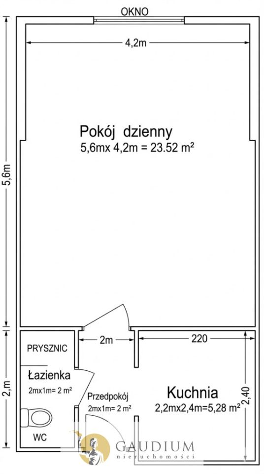 Mieszkanie 1-pokojowe Nowy Staw, ul. Mickiewicza. Zdjęcie 17