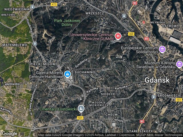 Działka budowlana Gdańsk Suchanino, ul. Ludwika Beethovena. Zdjęcie 1