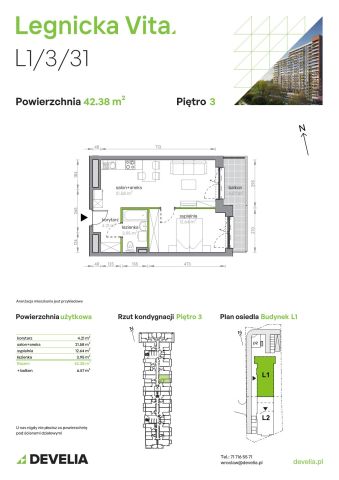 Mieszkanie 2-pokojowe Wrocław Popowice, ul. Legnicka. Zdjęcie 8