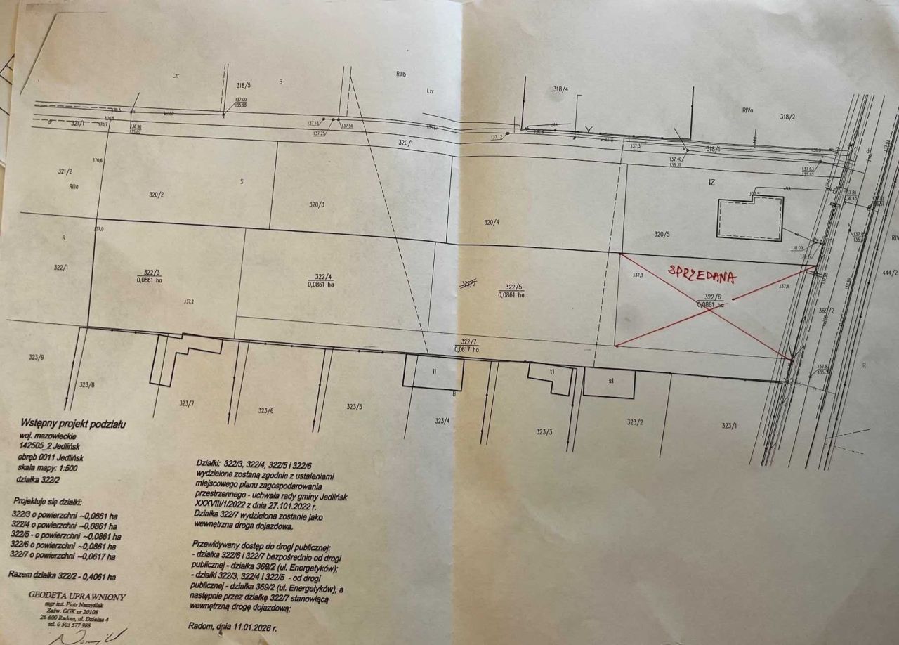 Działka budowlana Jedlińsk, ul. Energetyków. Zdjęcie 1