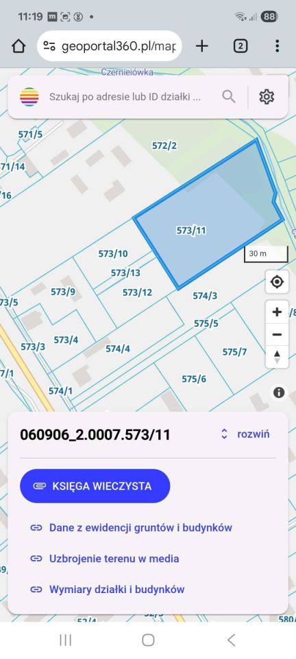 Działka budowlana Jabłonna Druga. Zdjęcie 6