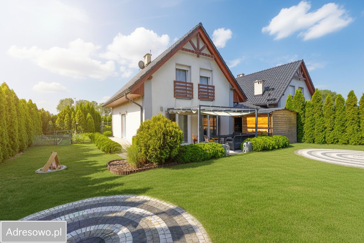 bliźniak, 5 pokoi Sadków, ul. Gruszkowa. Zdjęcie 2