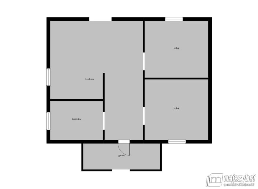 gospodarstwo, 2 pokoje Bobrowniki. Zdjęcie 20