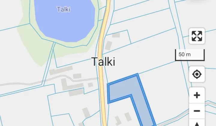 Działka rolno-budowlana Talki