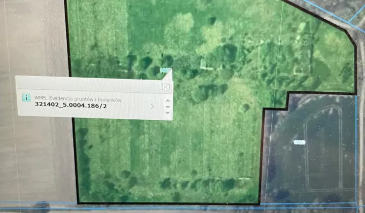 Działka inwestycyjna Kania