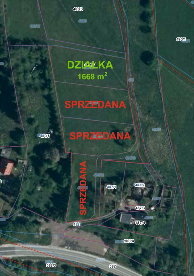 Działka budowlana Świerki. Zdjęcie 2
