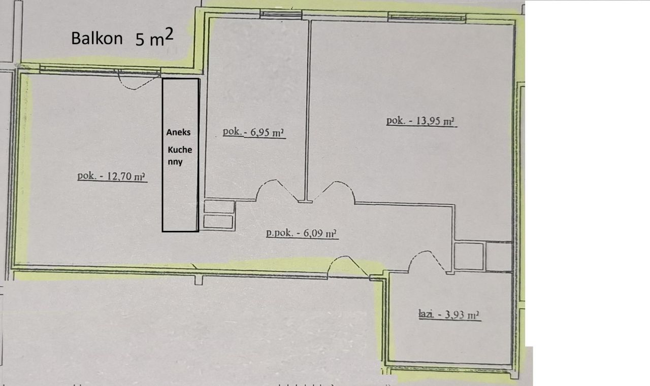 Mieszkanie 3-pokojowe Kołobrzeg Ogrody, ul. Jana Chodkiewicza. Zdjęcie 20