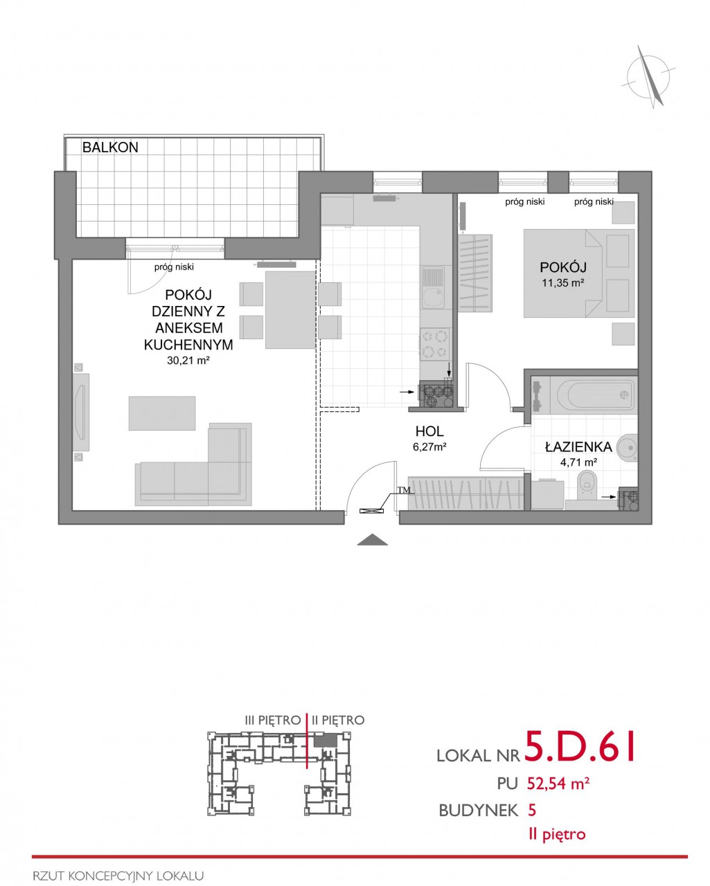 Mieszkanie 2-pokojowe Borkowo. Zdjęcie 8