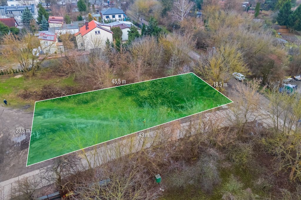 Działka budowlana Warszawa Bielany, ul. Księżycowa. Zdjęcie 3