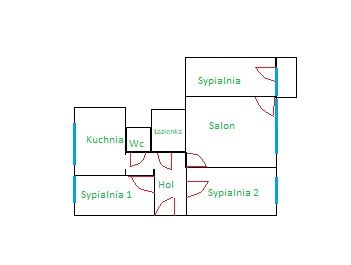 Mieszkanie 4-pokojowe Tarnobrzeg Serbinów, ul. Konstytucji 3 Maja. Zdjęcie 9