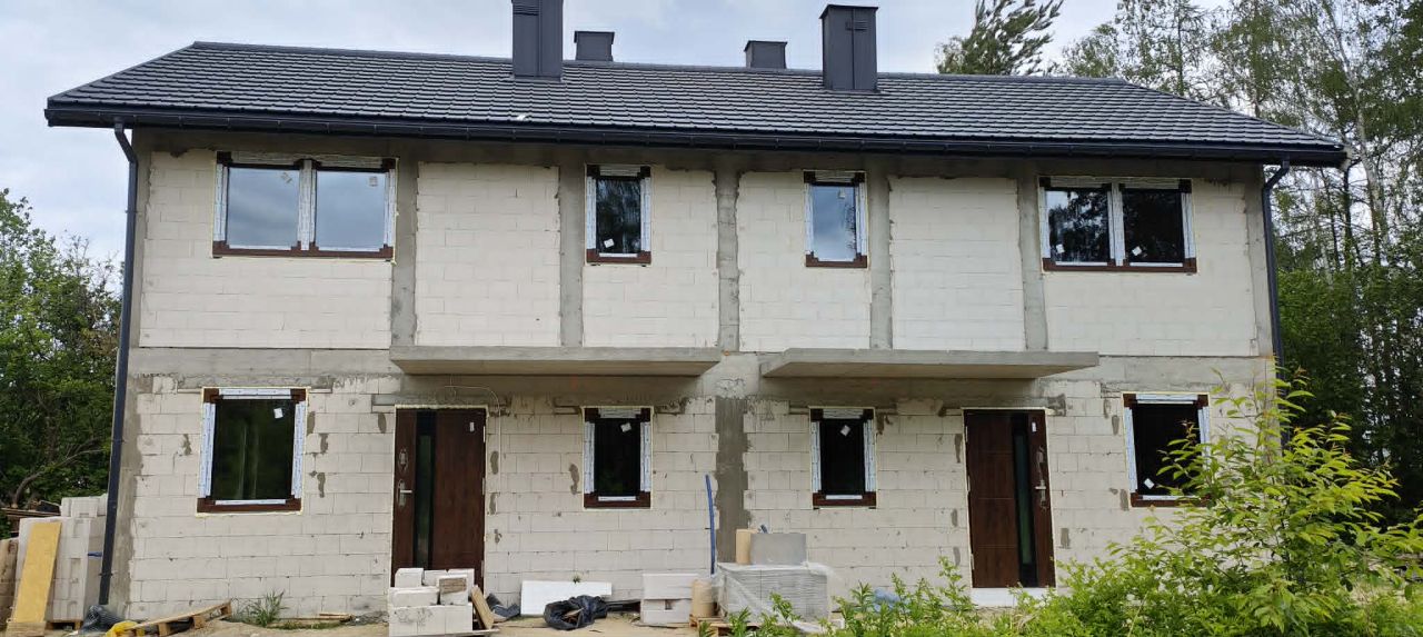 bliźniak, 4 pokoje Nowy Prażmów, ul. Główna. Zdjęcie 2