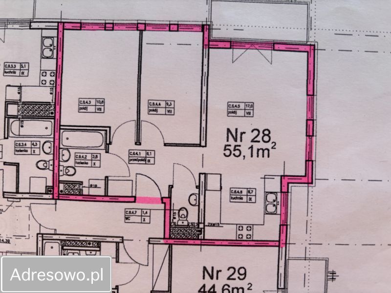 Mieszkanie 3-pokojowe Gdańsk Chełm, ul. Władysława Cieszyńskiego. Zdjęcie 19