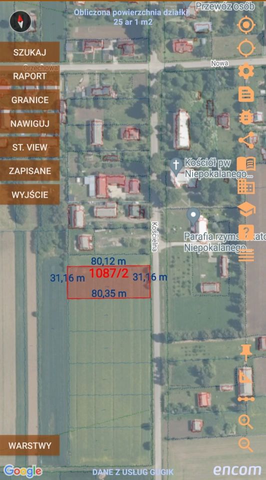 Działka budowlana Milanów, ul. Kościelna. Zdjęcie 2