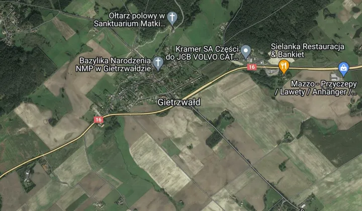 Działka budowlana Gietrzwałd, ul. Ogrodowa