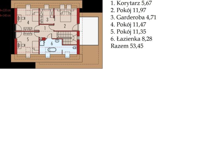 dom wolnostojący, 5 pokoi Murowaniec. Zdjęcie 32