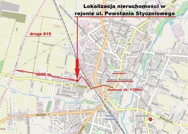 Działka rolno-budowlana Bielsk Podlaski, ul. Powstania Styczniowego. Zdjęcie 3