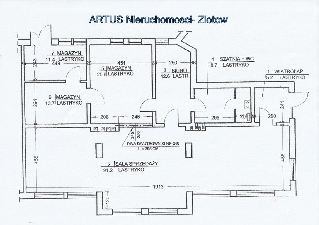Nieruchomość komercyjna Złotów, ul. Wojska Polskiego. Zdjęcie 1