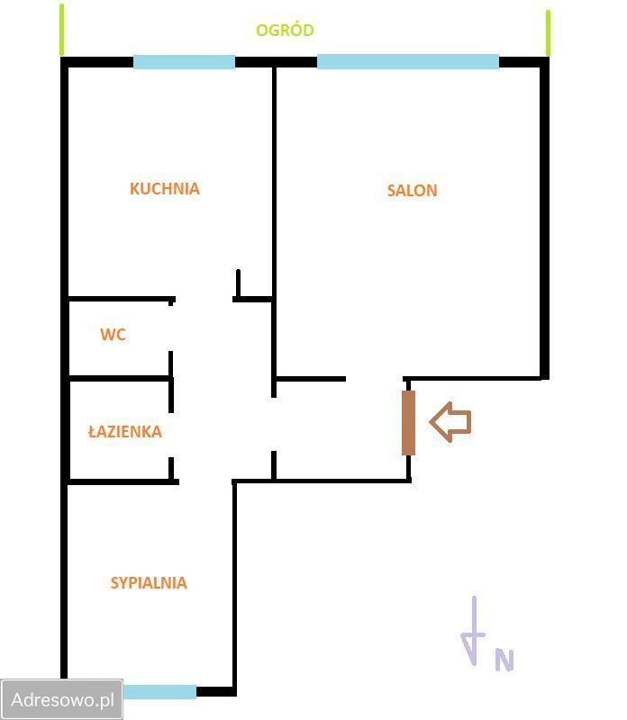 Mieszkanie 2-pokojowe Warszawa Ursynów, ul. Wacława Lachmana. Zdjęcie 16