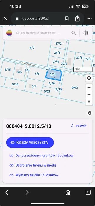 Działka budowlana Kożuchów, ul. Kwiatowa. Zdjęcie 2