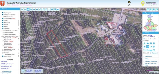 Działka leśna Ruda Solska. Zdjęcie 1