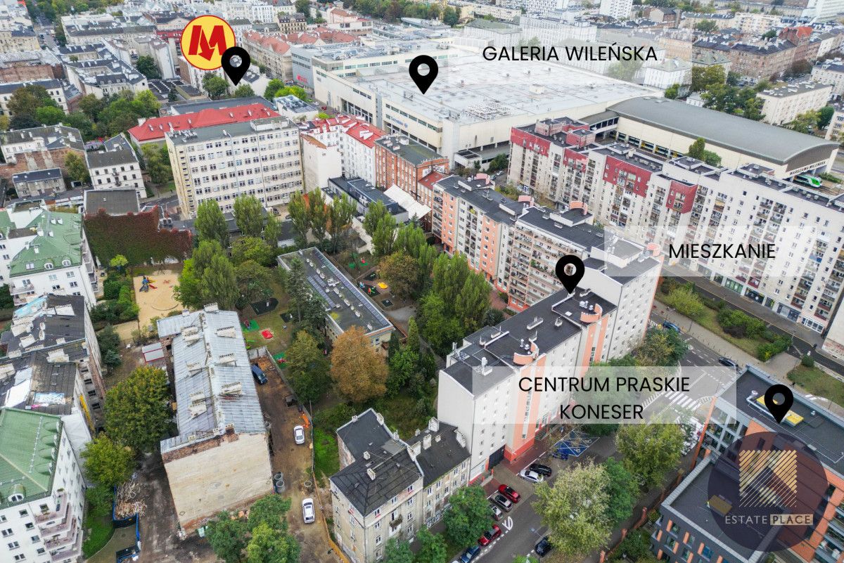 Mieszkanie 1-pokojowe Warszawa Praga, ul. Białostocka. Zdjęcie 10