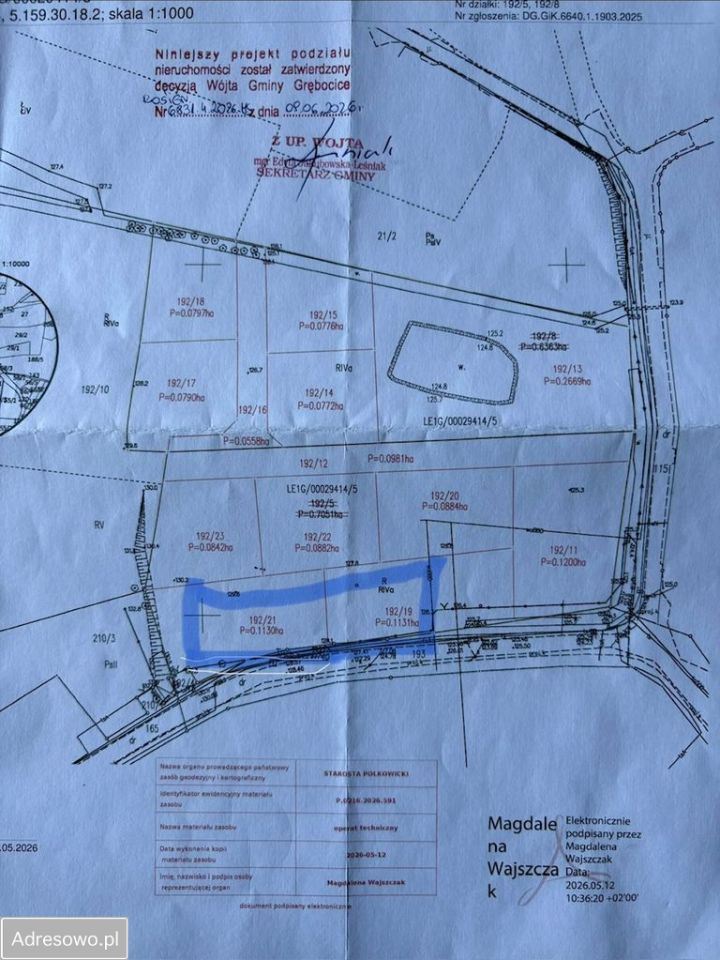 Działka budowlana Obiszów. Zdjęcie 6