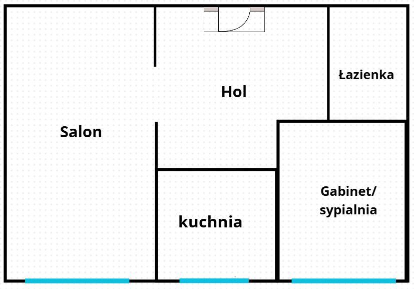 Mieszkanie 2-pokojowe Warszawa Wilanów, ul. Bruzdowa
