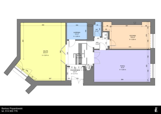 Mieszkanie 2-pokojowe Warszawa Śródmieście, ul. Wspólna. Zdjęcie 17