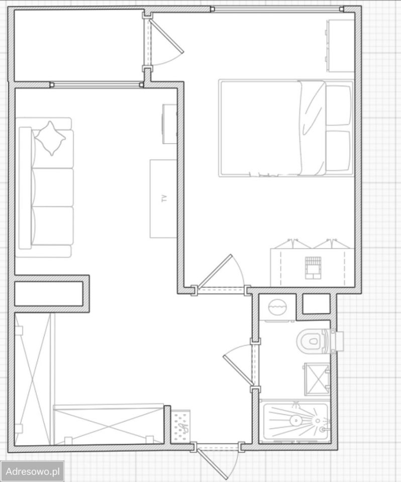 Mieszkanie 2-pokojowe Warszawa Targówek, ul. Złotopolska. Zdjęcie 13