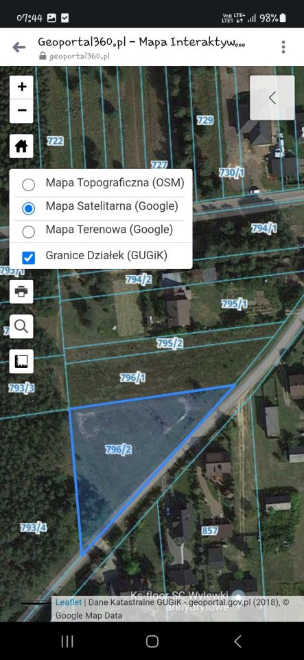Działka budowlana Ścichawa. Zdjęcie 5