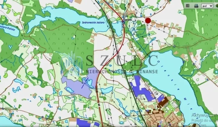 Działka budowlana Sedranki