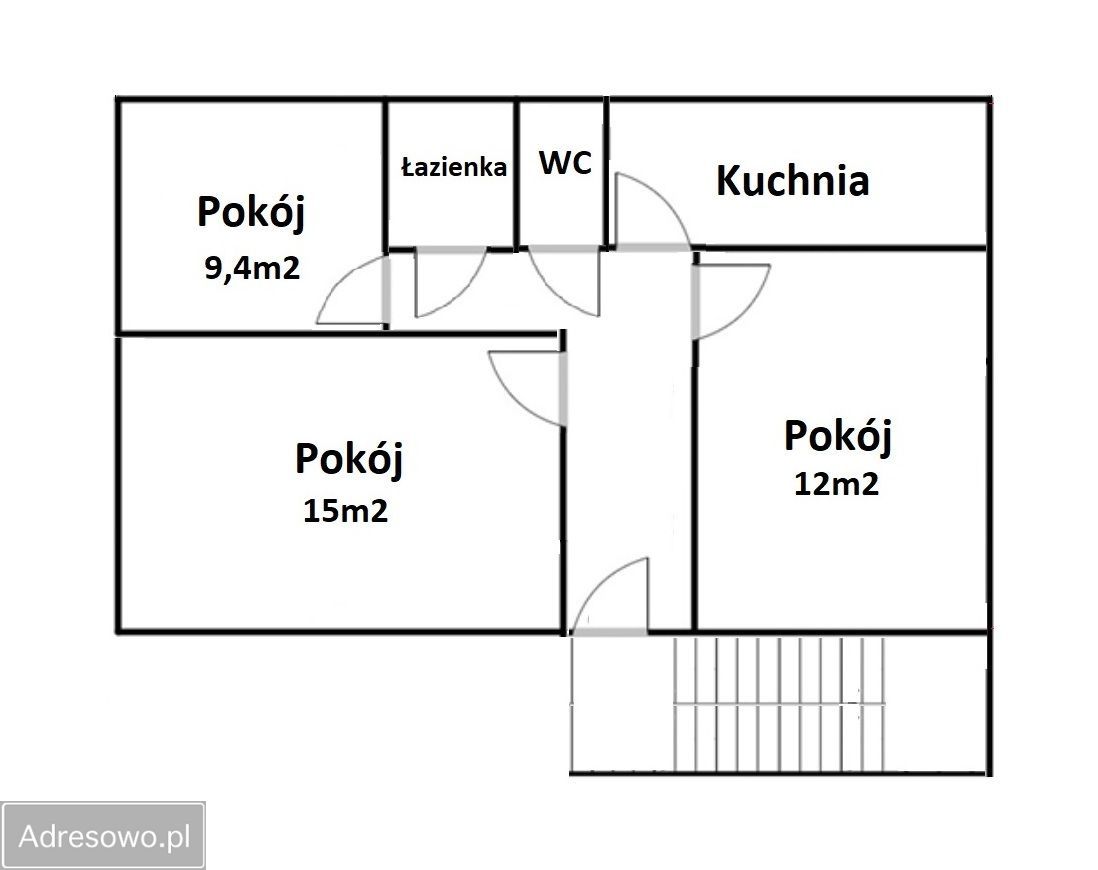 Mieszkanie 3-pokojowe Leszno, ul. por. Leona Włodarczaka. Zdjęcie 8