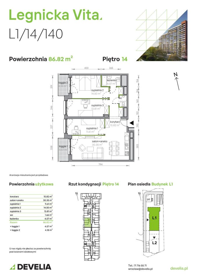 Mieszkanie 4-pokojowe Wrocław Popowice, ul. Legnicka. Zdjęcie 8