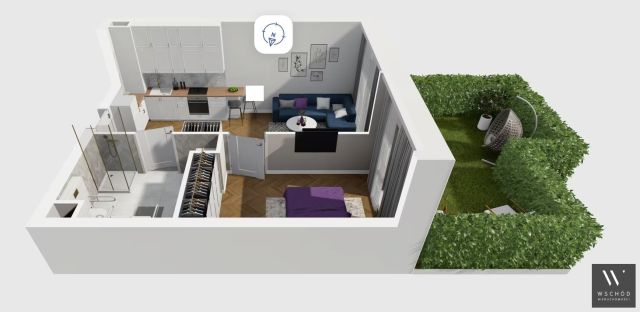 Mieszkanie 2-pokojowe Kraków Prądnik Biały. Zdjęcie 3