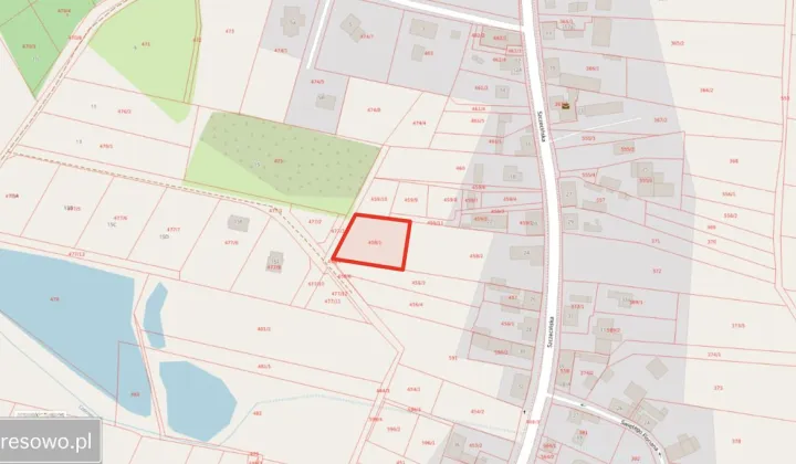 Działka budowlana Stare Czarnowo, ul. Polna