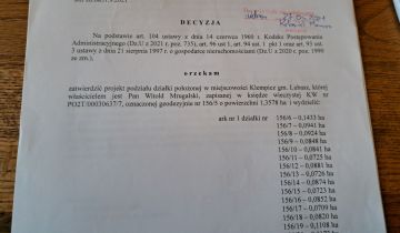 Działka budowlana Klempicz