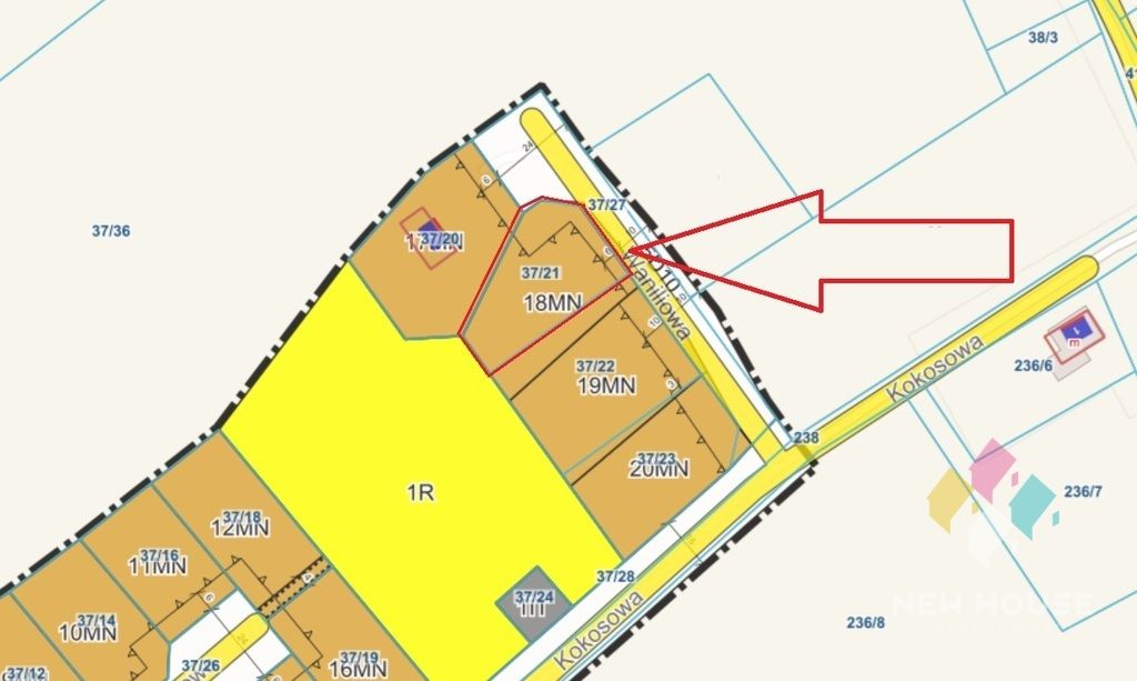 Działka budowlana Łomy. Zdjęcie 8