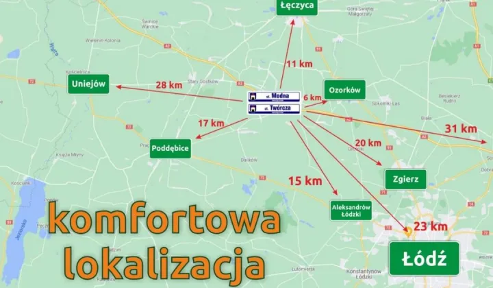 Nieruchomość komercyjna Parzęczew, ul. Stodolniana