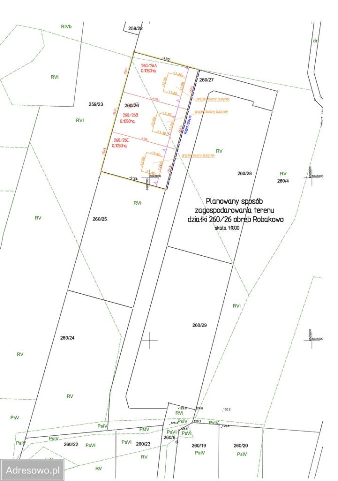 Działka budowlana Sychowo. Zdjęcie 2