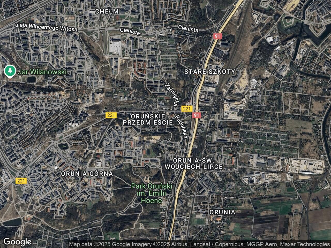 Mieszkanie 3-pokojowe Gdańsk Orunia Górna, ul. Piaskowa