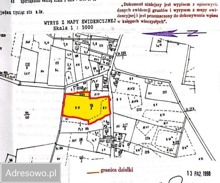 Działka siedliskowa Postolin. Zdjęcie 7