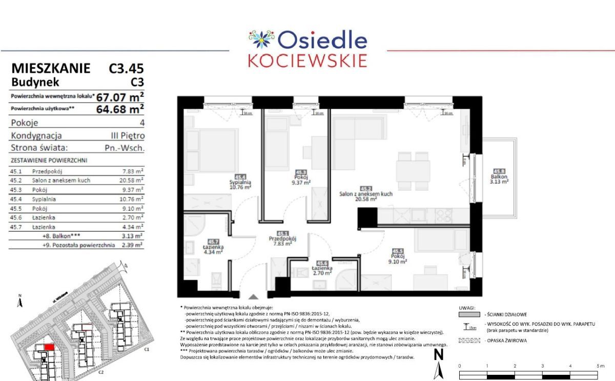 Mieszkanie 2-pokojowe Tczew. Zdjęcie 46