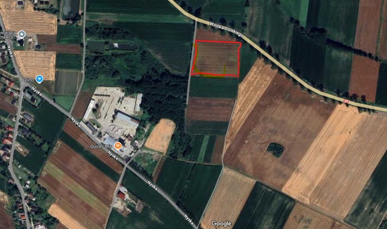 Działka inwestycyjna Strzelin, ul. Wojska Polskiego. Zdjęcie 6