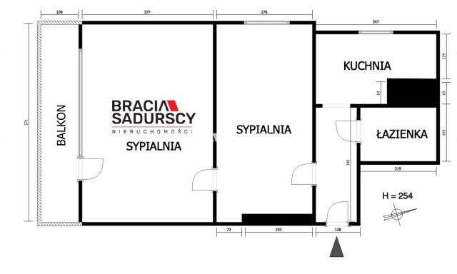 Mieszkanie 2-pokojowe Kraków Nowa Huta, os. Kolorowe. Zdjęcie 23