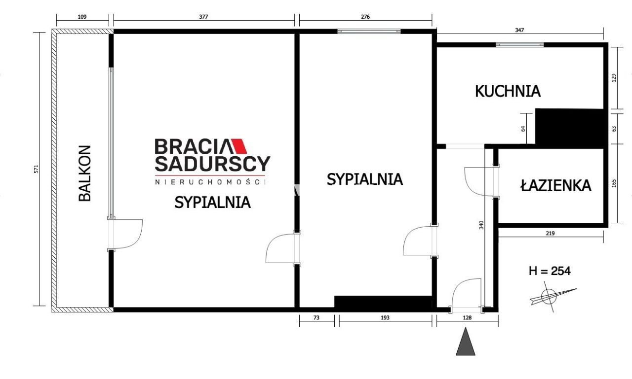 Mieszkanie 2-pokojowe Kraków Nowa Huta, os. Kolorowe. Zdjęcie 23