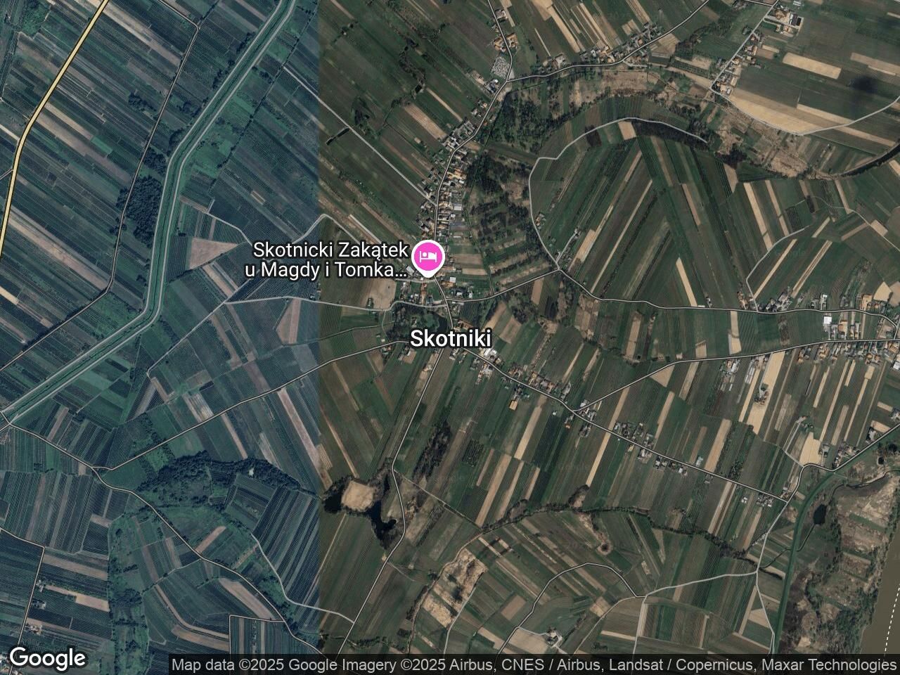 Działka rolna Skotniki