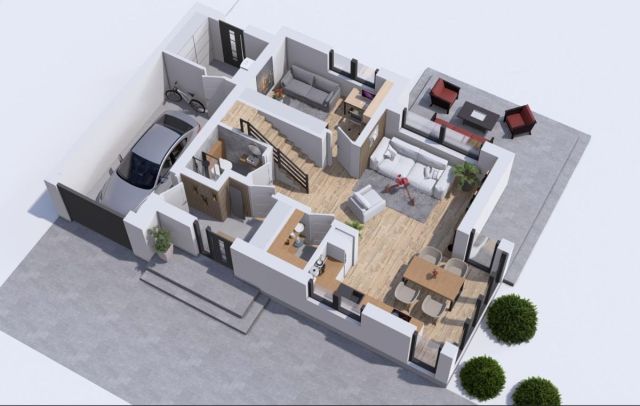 bliźniak, 5 pokoi Międzyborów, ul. Okrężna. Zdjęcie 14