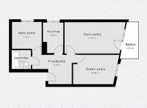 Mieszkanie 3-pokojowe Gliwice Zatorze, ul. Chorzowska. Zdjęcie 1