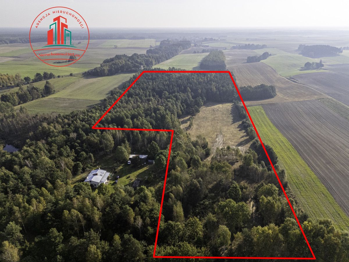 Działka budowlana Osie, ul. Wybudowanie pod Miedzno. Zdjęcie 4