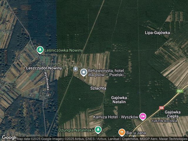 Działka budowlana Leszczydół-Nowiny Leśniczówka Leszczydół, ul. Środkowa. Zdjęcie 1